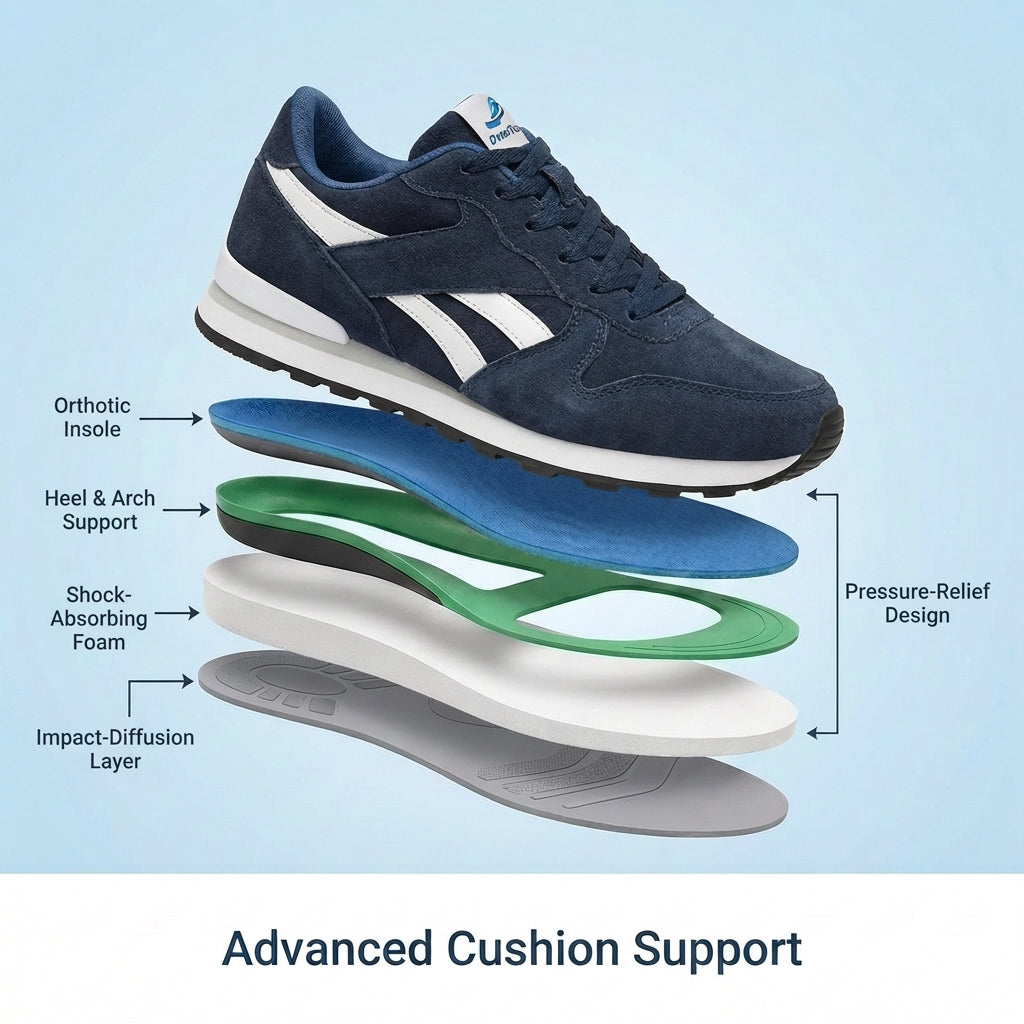 12-Hour Shift Shoes for All-Day Foot, Knee & Back Pain Relief